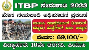 ITBP Constable Recruitment