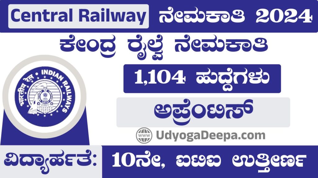 Central Railway Recruitment 2024