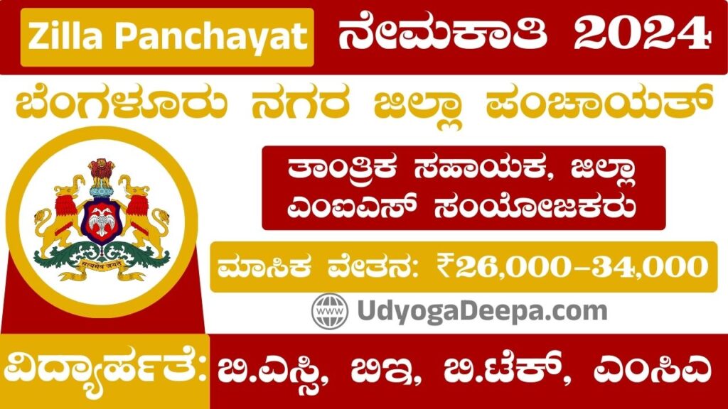 Zilla Panchayat Recruitment 2024