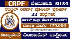 CRPF Recruitment 2024