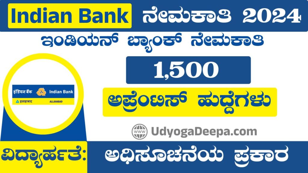 Indian Bank notification