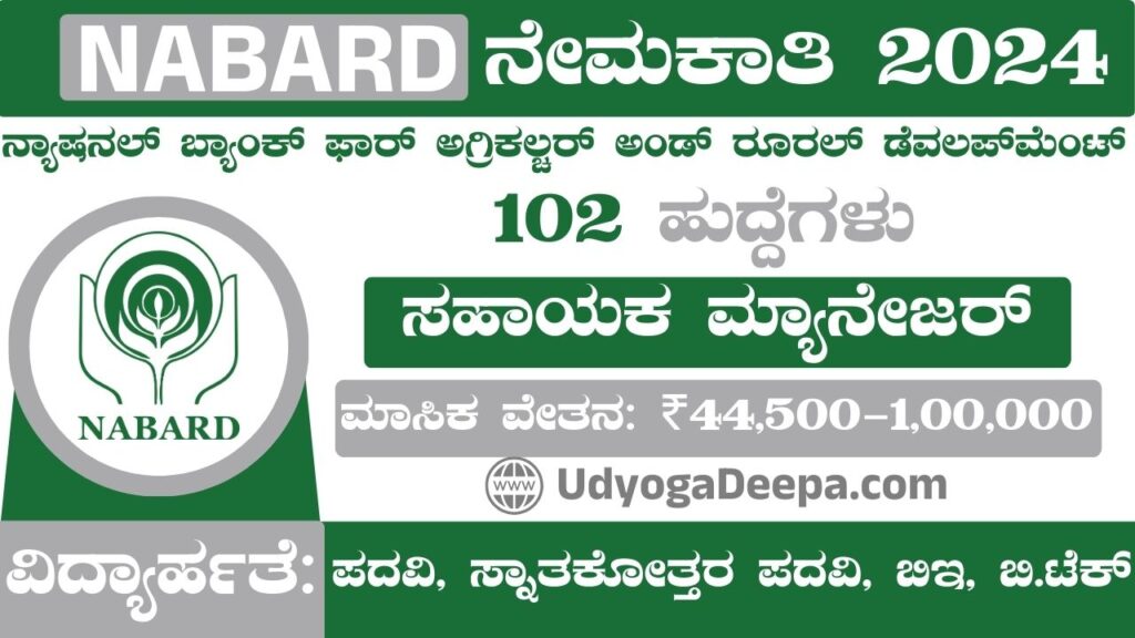 NABARD Recruitment 2024