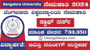 Bangalore University Recruitment 2024