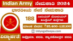 Indian Army Recruitment 2024