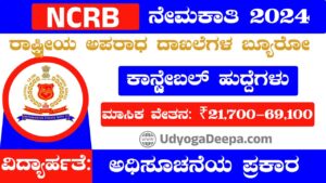 NCRB Recruitment 2025