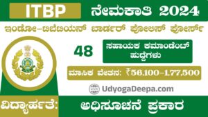 ITBP Recruitment 2025