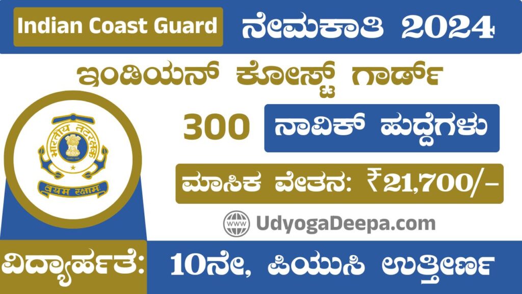 Indian Coast Guard Recruitment 2025