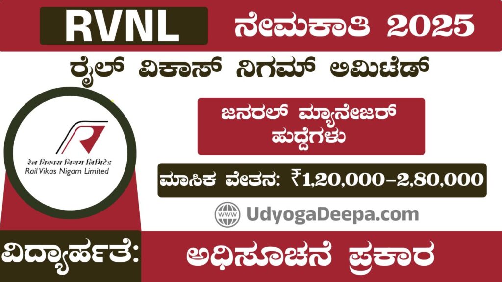 RVNL Recruitment 2025