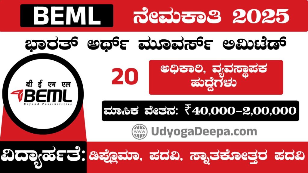 BEML Recruitment 2025
