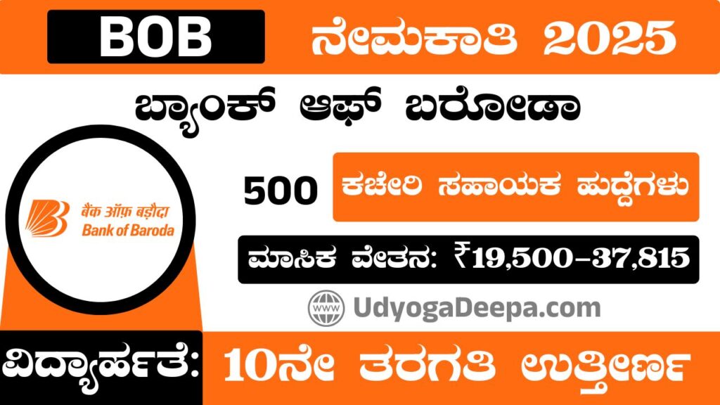 BOB Recruitment 2025