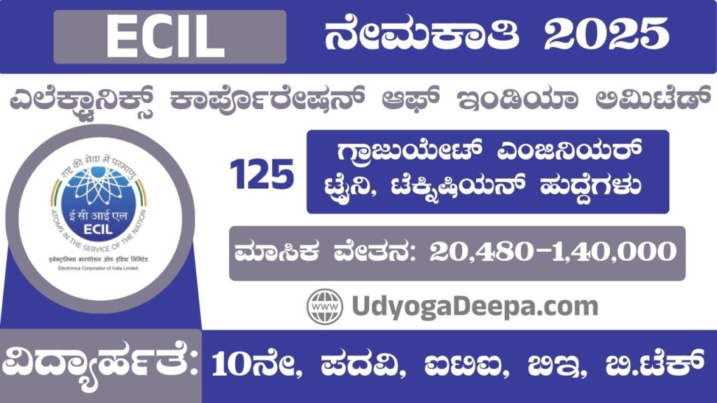 ECIL Recruitment 2025