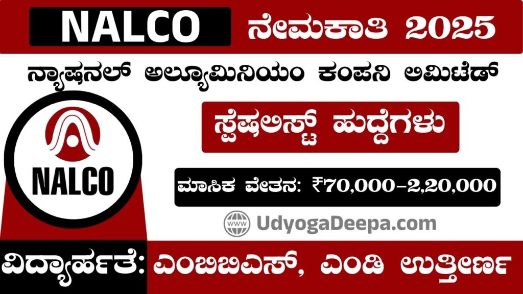 NALCO Recruitment 2025