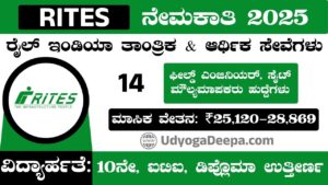 RITES Recruitment 2025