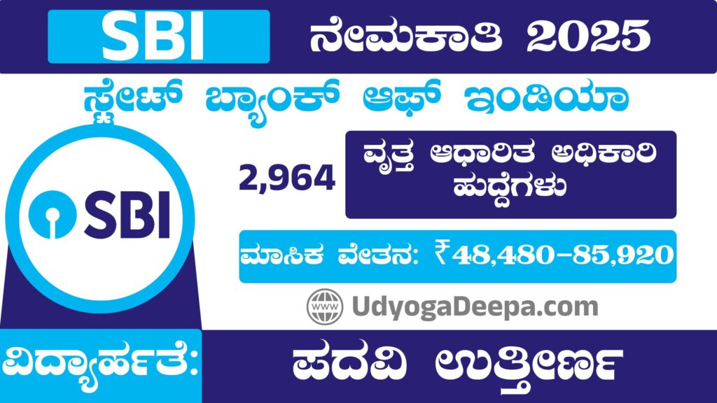 SBI Recruitment 2025