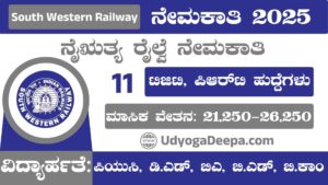 South Western Railway Recruitment 2025