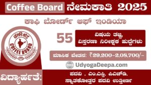 Coffee Board Recruitment 2025 