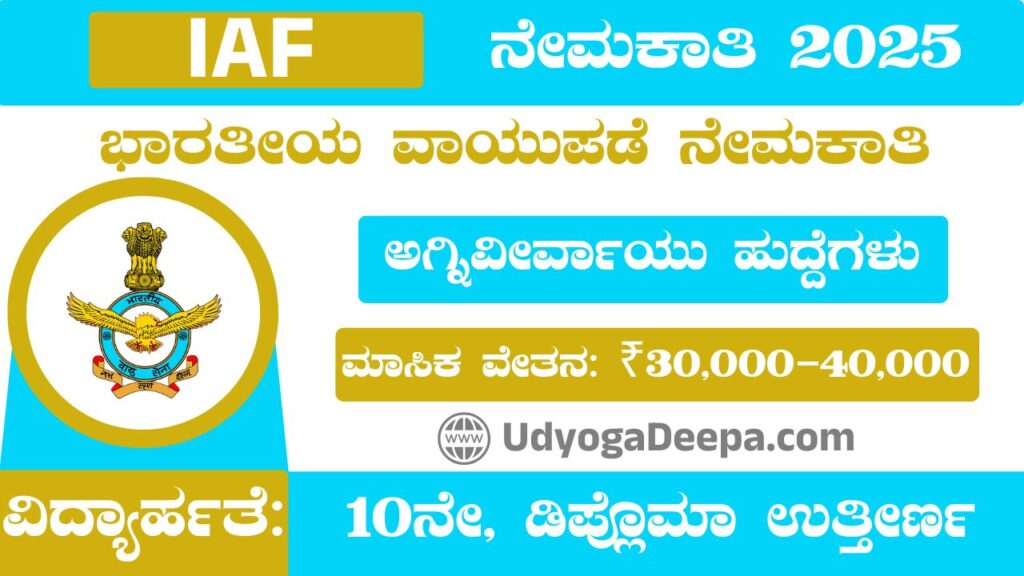 IAF Recruitment 2025
