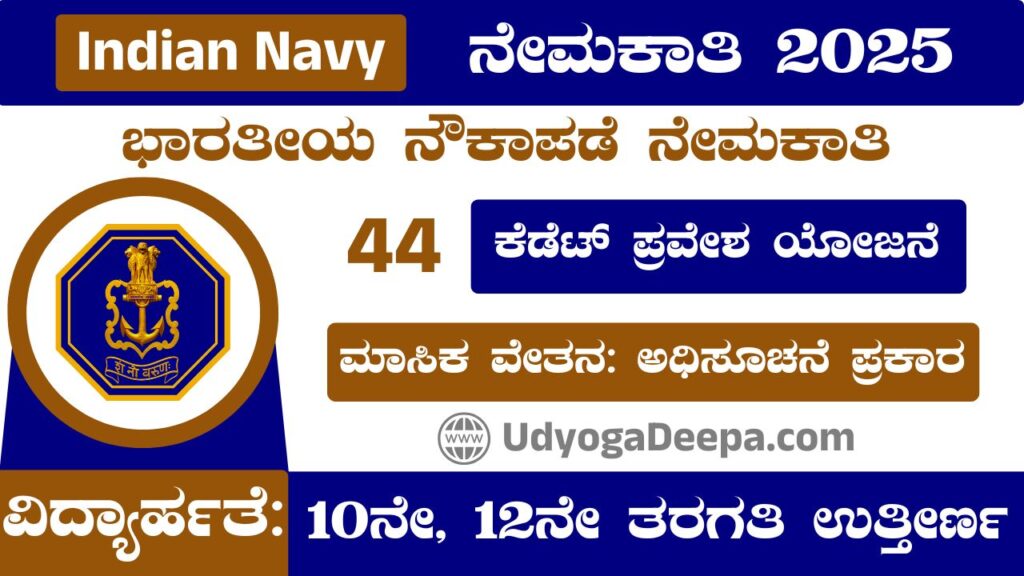Indian Navy Recruitment 2025