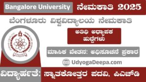 Bangalore University Recruitment 2025
